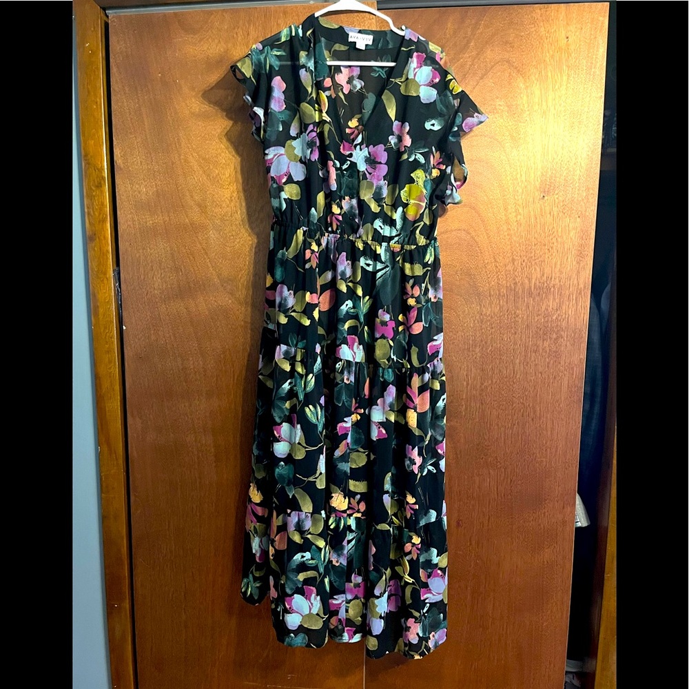 Ava and viv floral dress size X